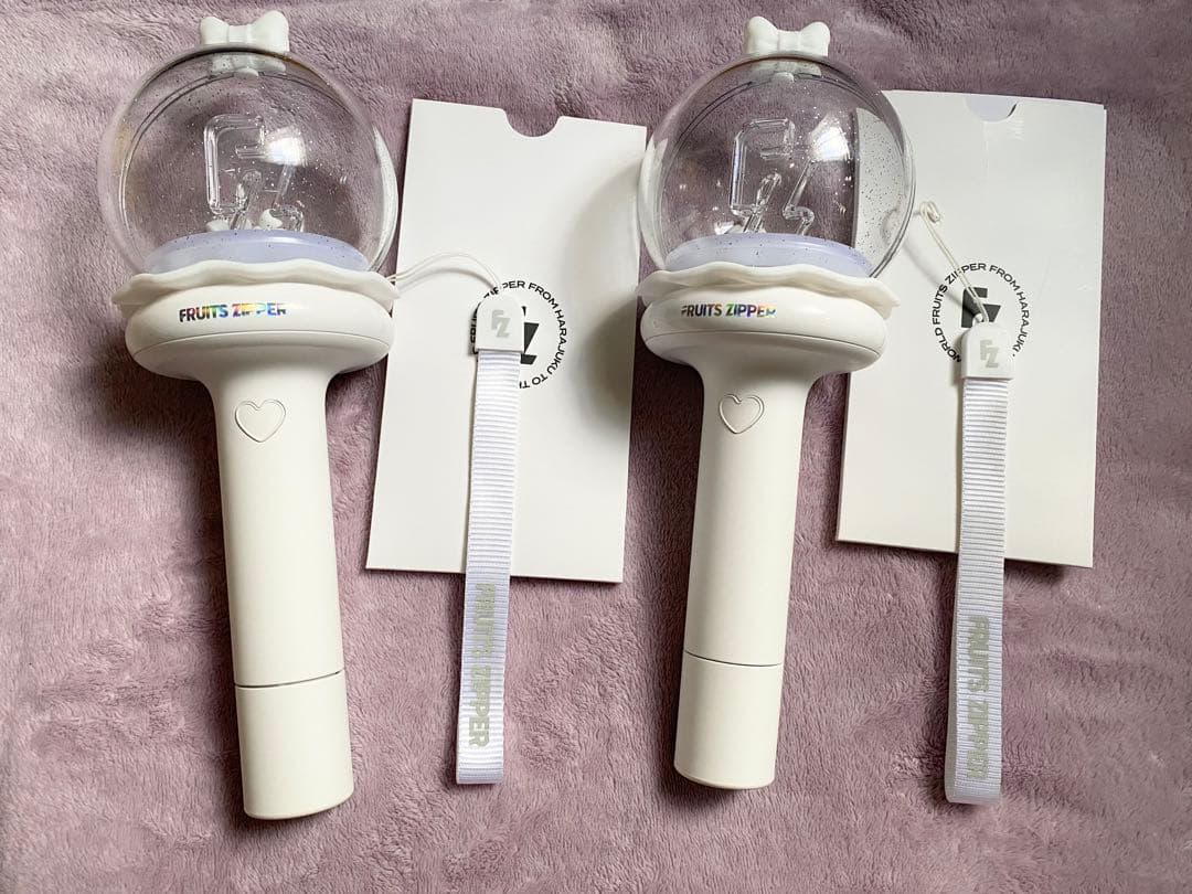 FRUITS ZIPPER ペンライト 2本セット FRUITS ZIPPER OFFICIAL FAN
