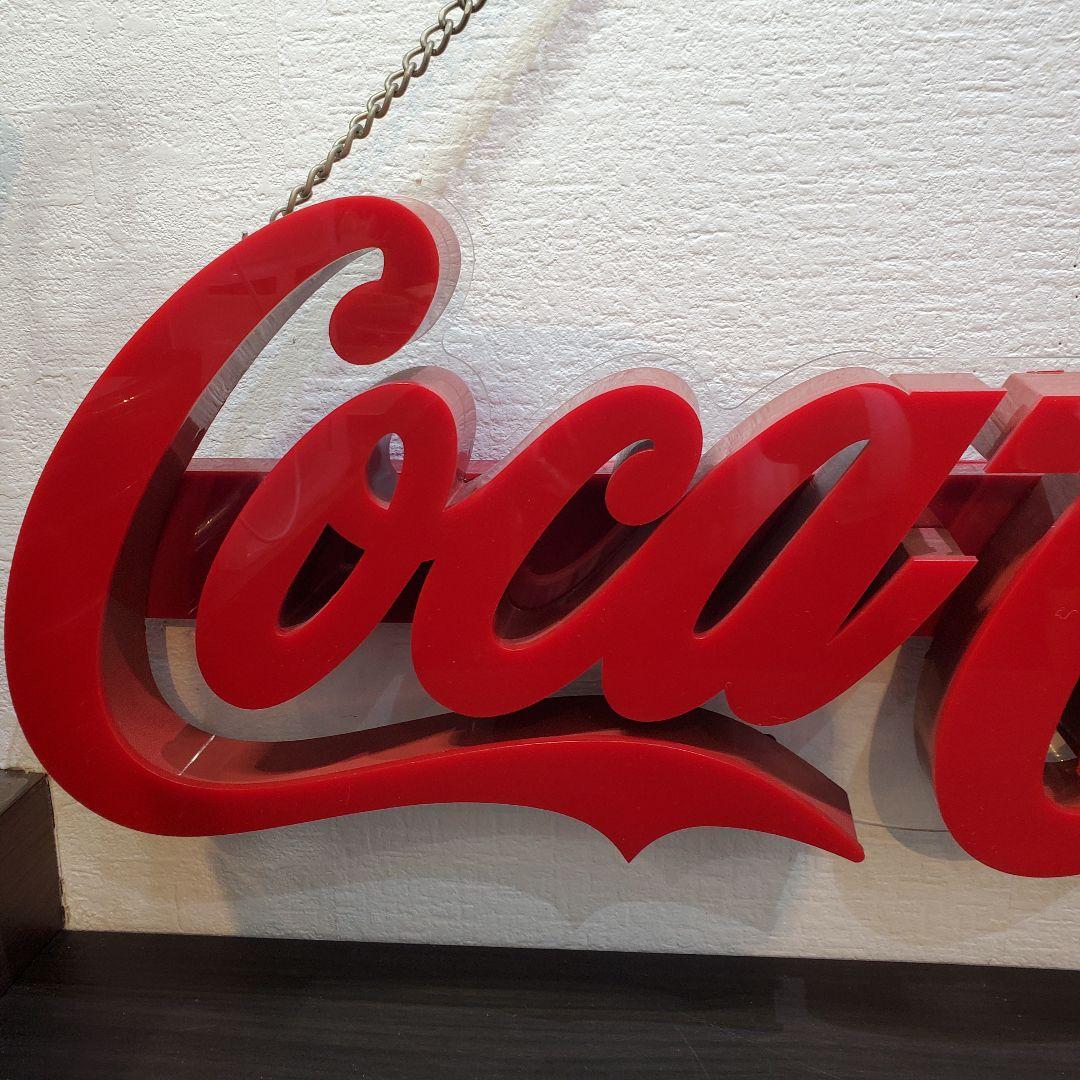 COCA-COLA コカコーラLEDサイン「レタリング LEDサイン」大72cm 楽天