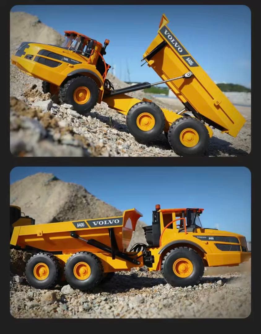 VOLVO A40G 無線リモコン ダンプトラック