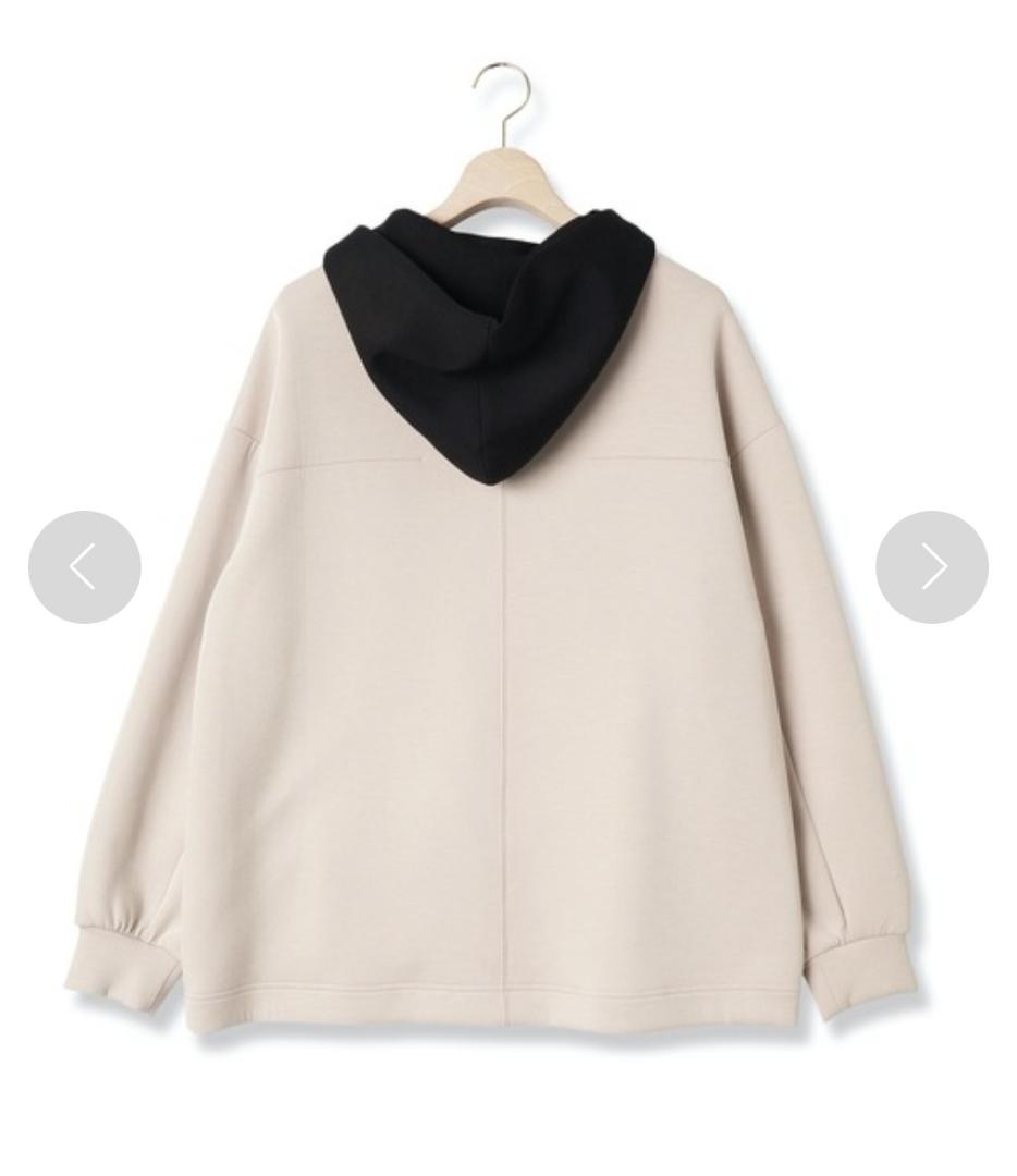 CULLNI 21-AW-015 ジップアップフードパーカ