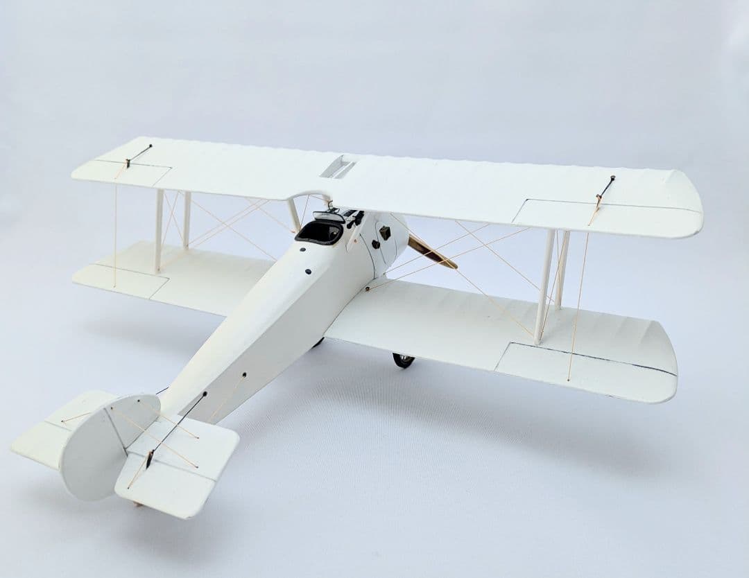 authentic models オ センティックモデルズ 白い複葉機 AUTHENTIC