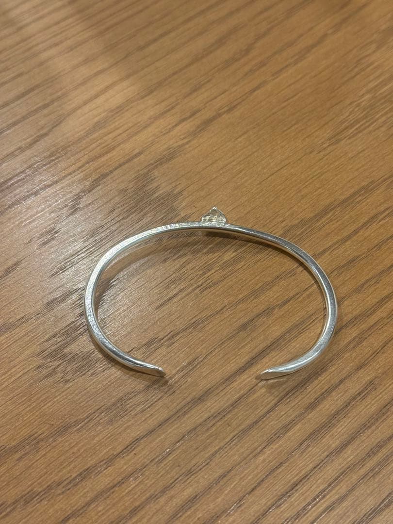 ブレスレット・バングル frank and easy sv tiny heart bangle