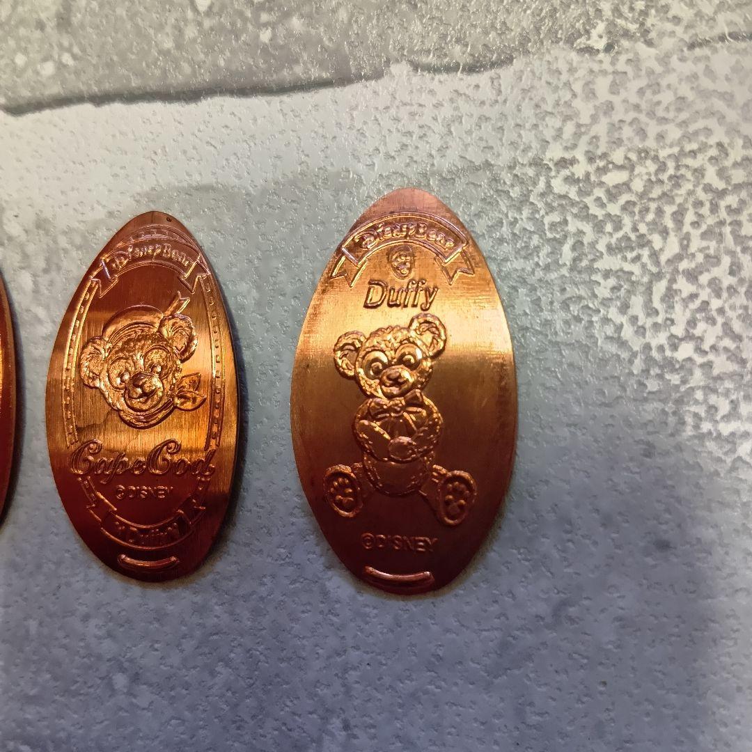 ディズニーベア ダッフィー タグ 絵本 スーベニアメダル 初期