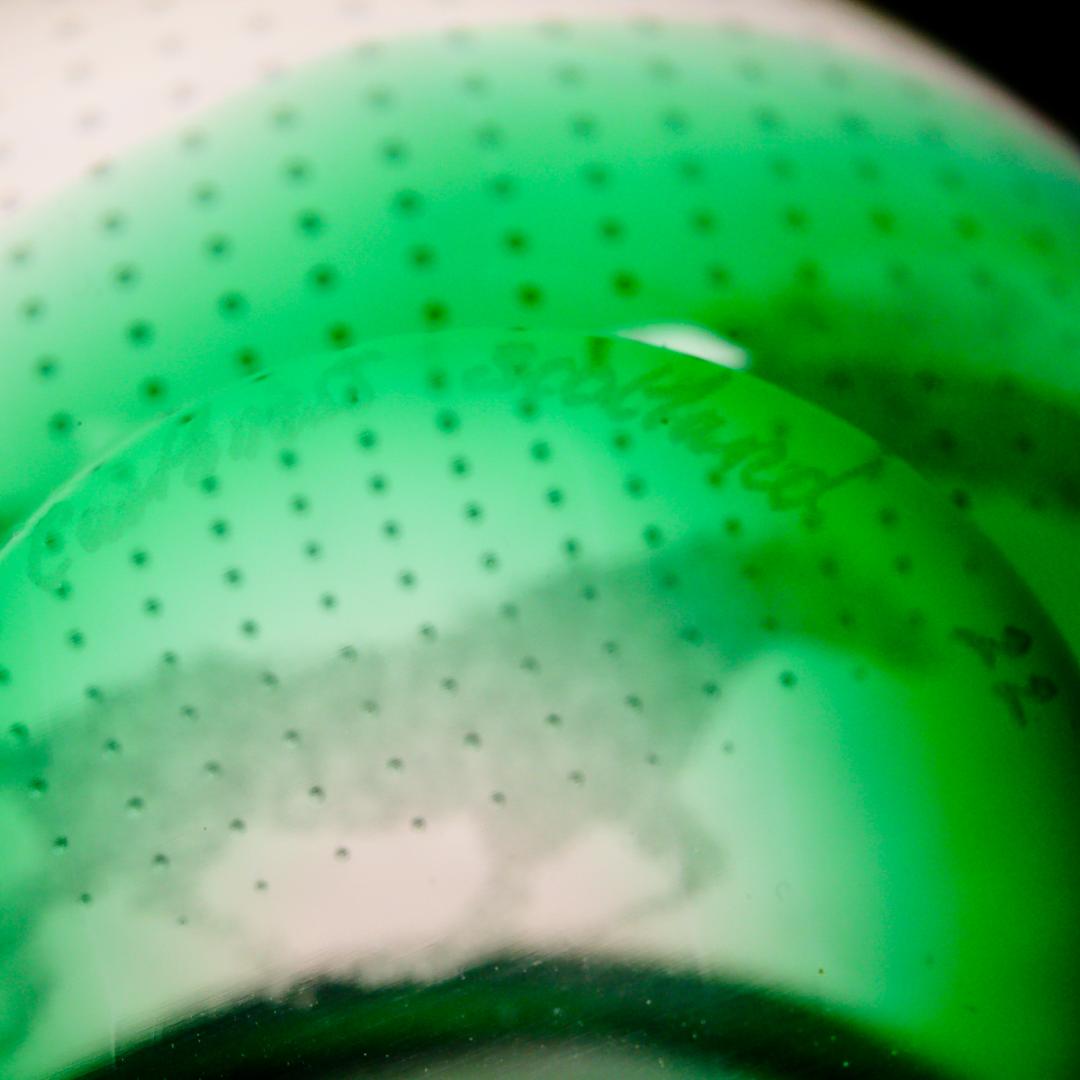 Caithness Glass 森を駆ける馬 エアーパターン ペーパーウエイト