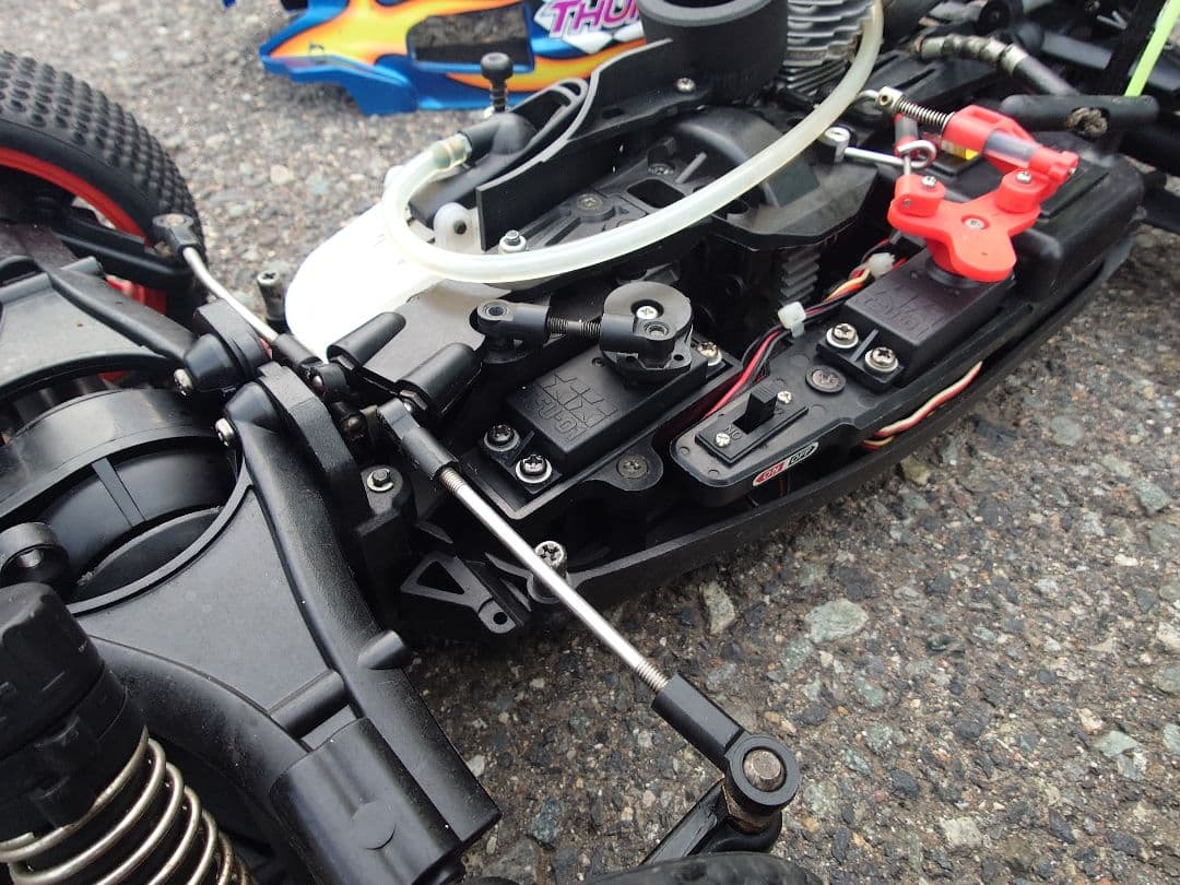 1/10 タミヤ4WDエンジンバギー即走行可