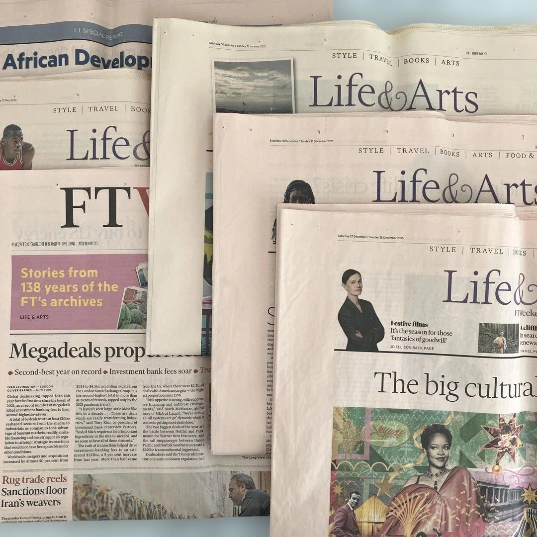 英字新聞FINANCIAL TIMES 6誌 - メルカリ