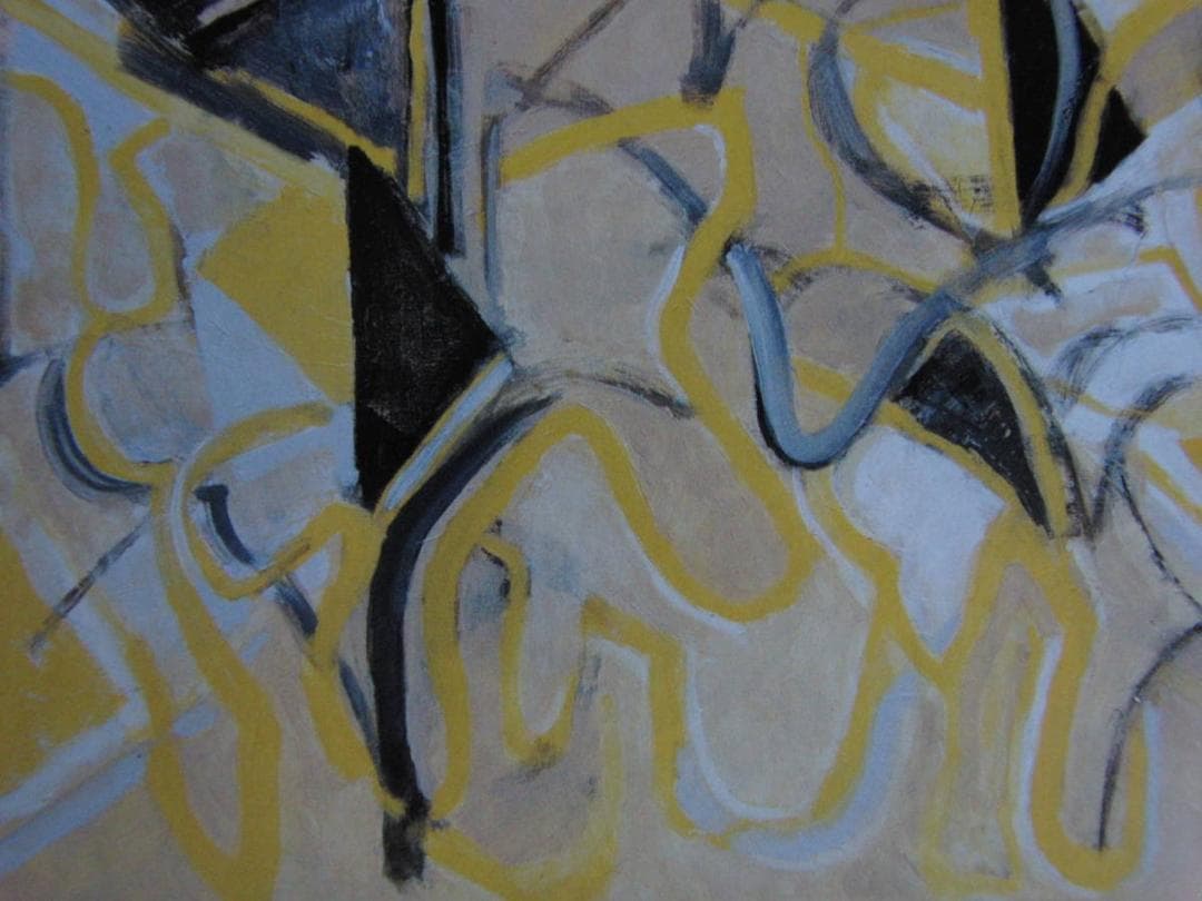 島田鮎子、【夏至の頃】、希少な額装用画集より、新品額装付