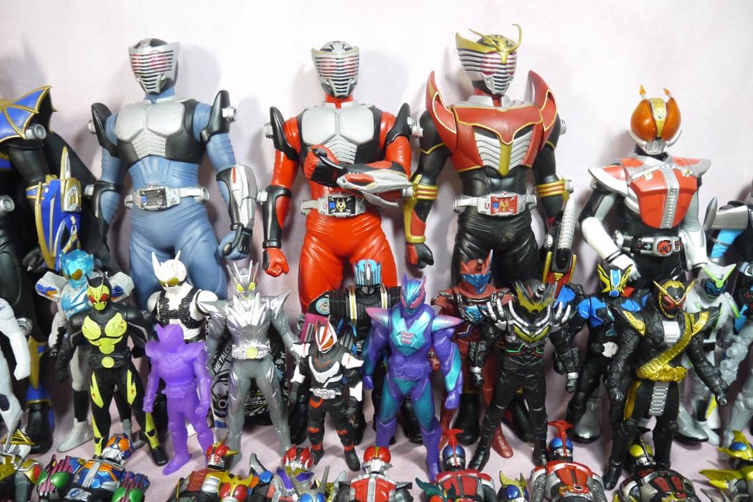 レジェンドライダーシリーズ　ビッグサイズソフビフィギュア　132体