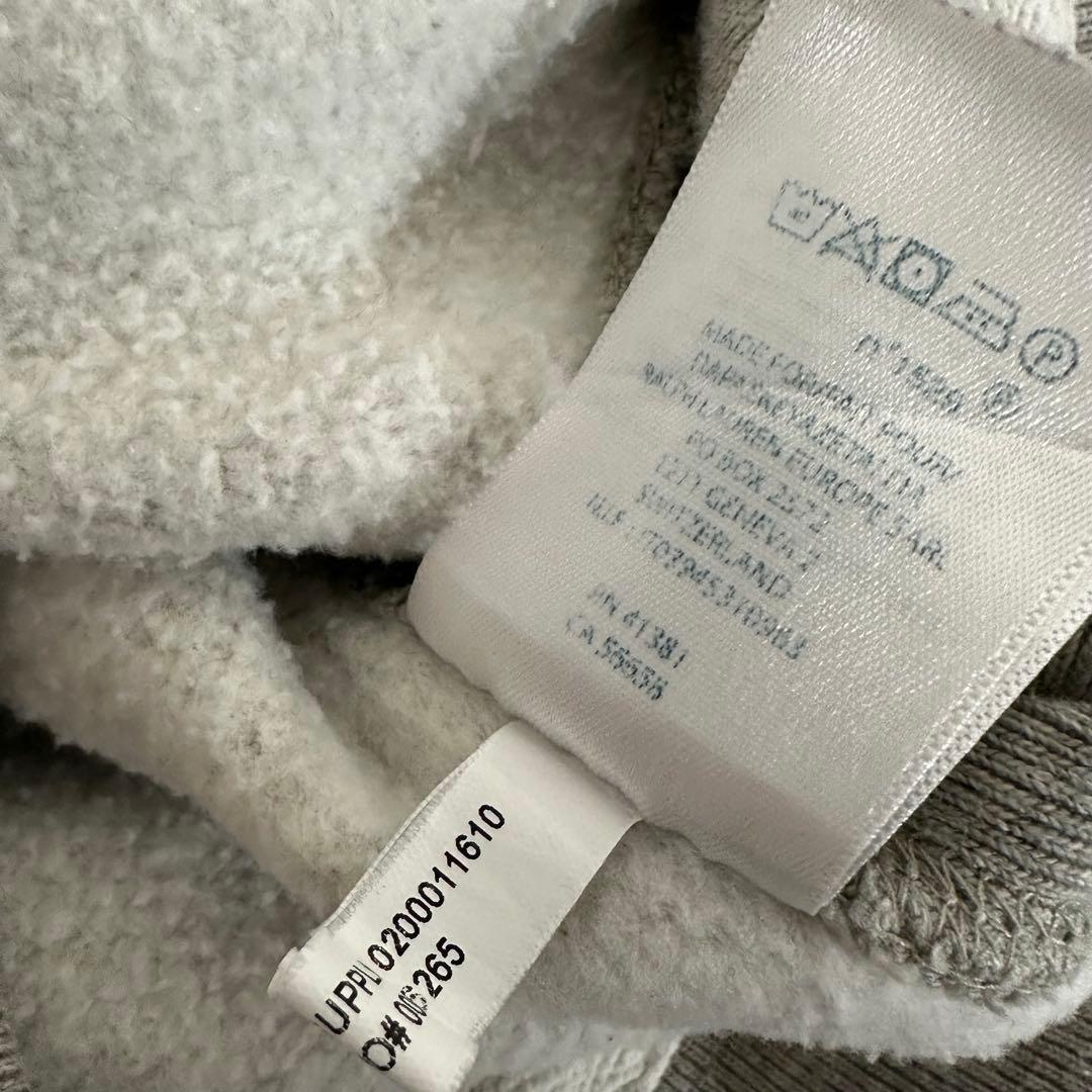 POLO ポロ ラルフローレン ジップパーカー フード裏サーマル グレー