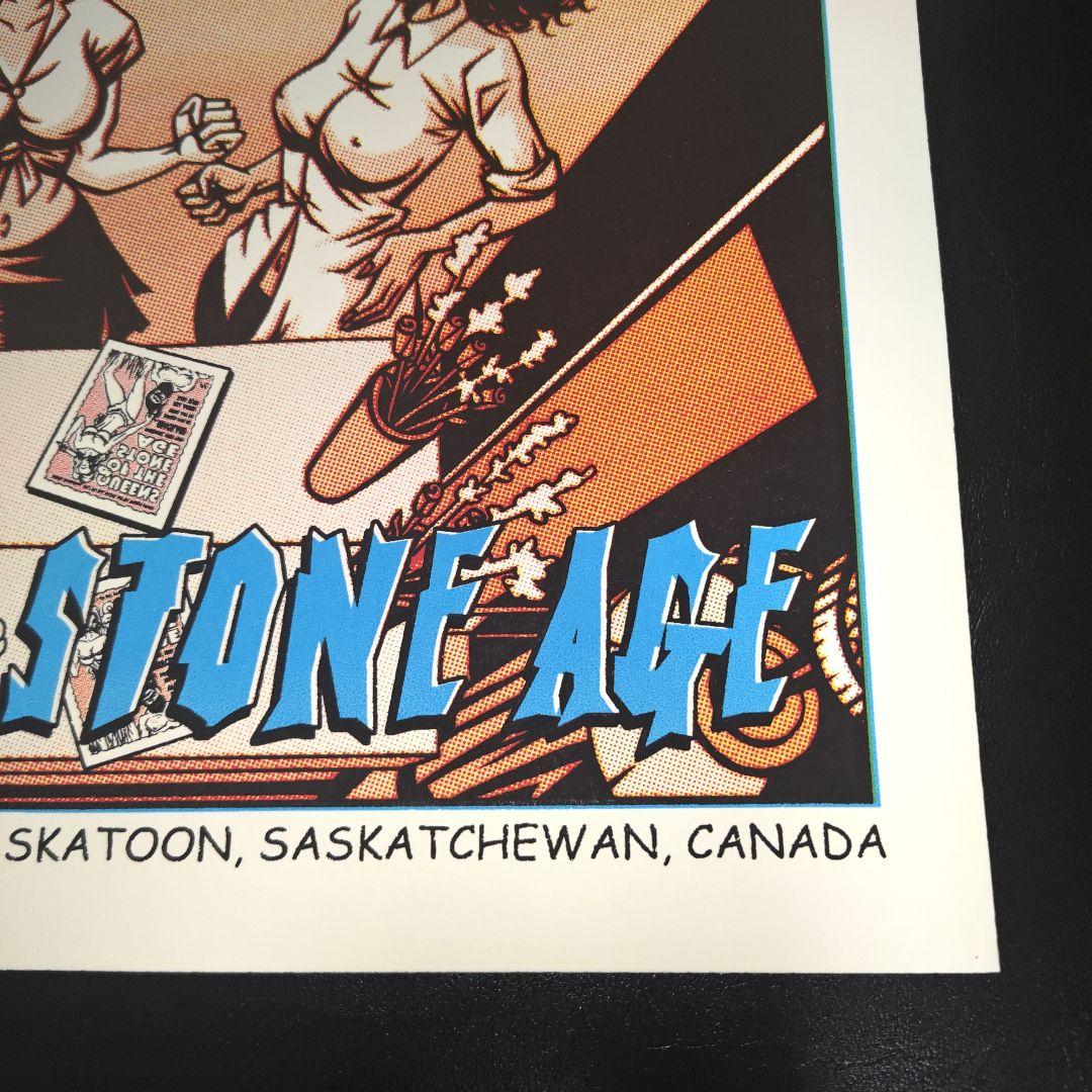 QOTSA Dressed To Kill シルクスクリーンポスター