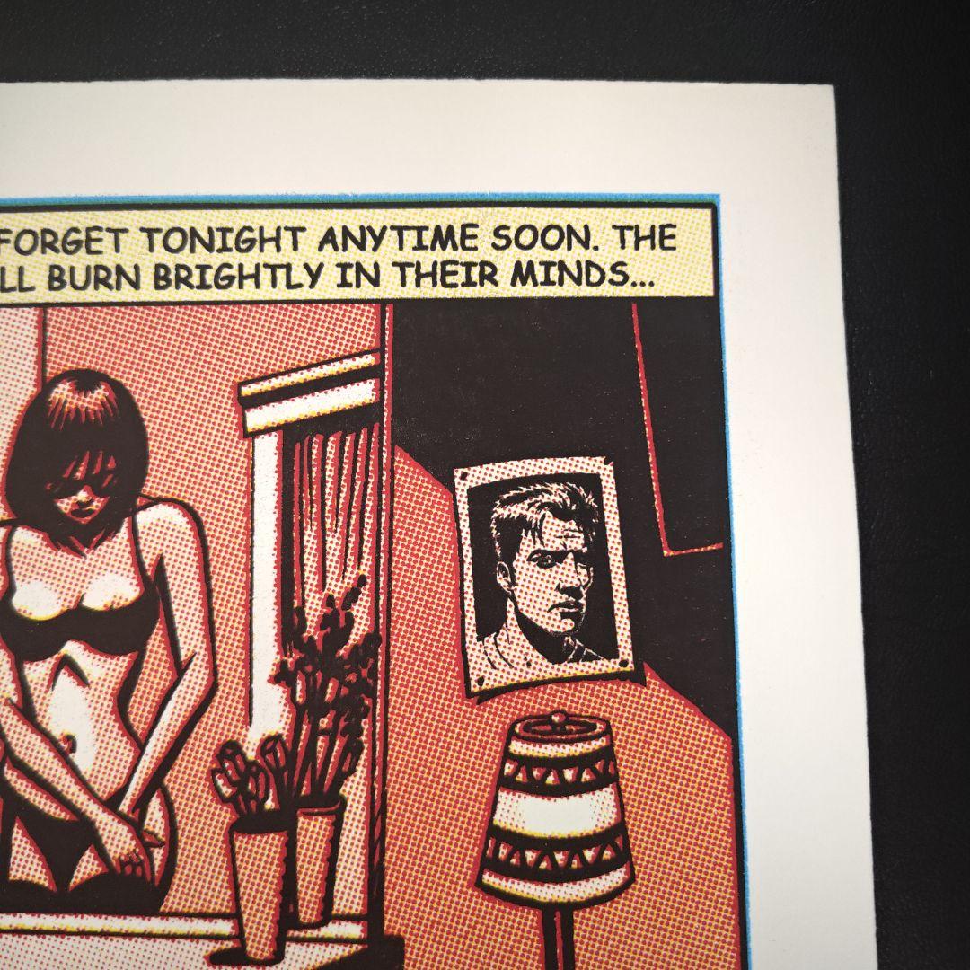 QOTSA Dressed To Kill シルクスクリーンポスター