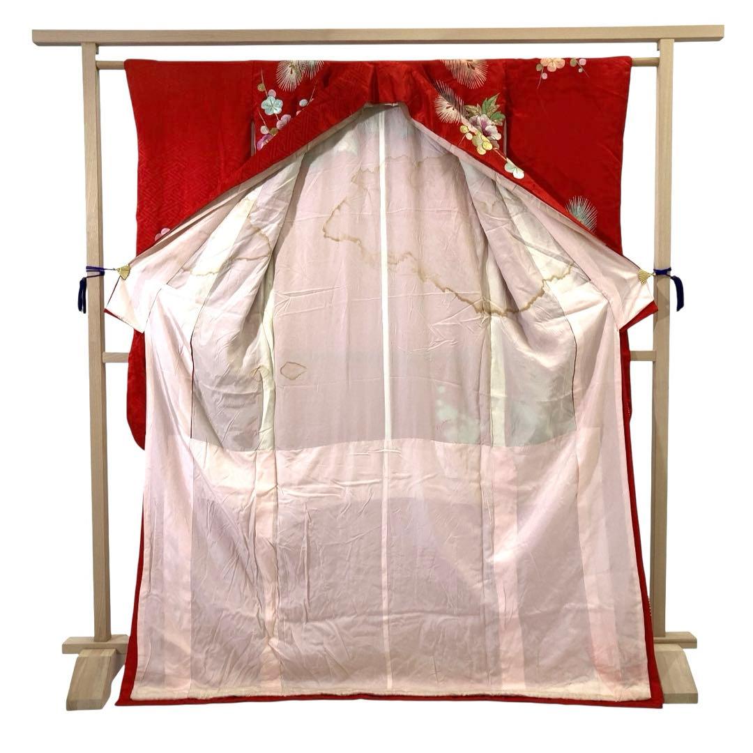 ◎mk-1448 引き振袖 お引きずり 婚礼衣装 金糸 銀糸 8-6 - メルカリ