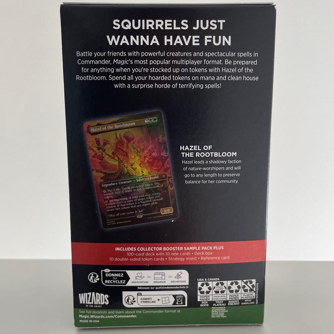 新品未開封】MTG ブルームバロウ 統率者デッキ 英語版「リスの悪ふざけ