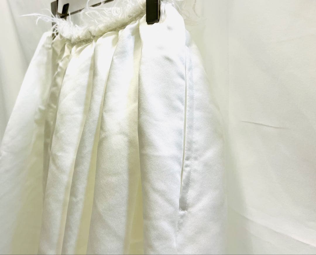 ｍ0717-44　コムデギャルソン　サテンサルエルパンツ　XS　バルーンパンツ