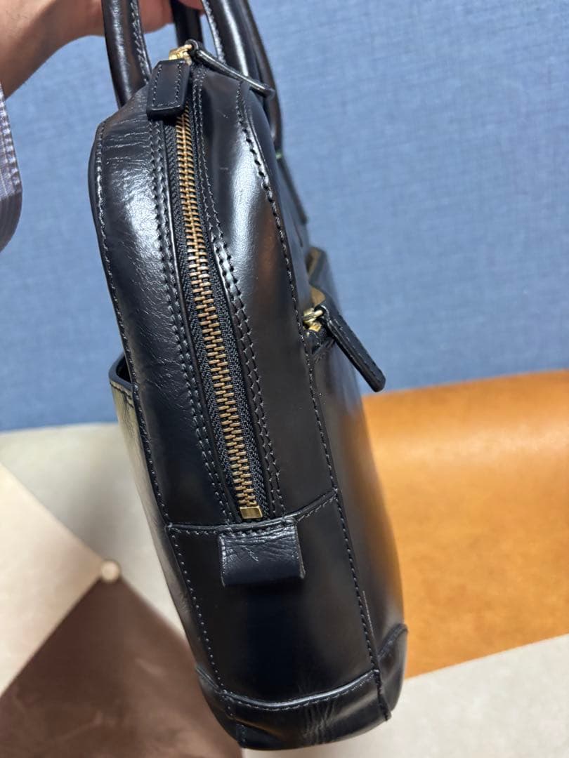 Boldrini Montecatini ビジネスバッグ 黒　定価71500円