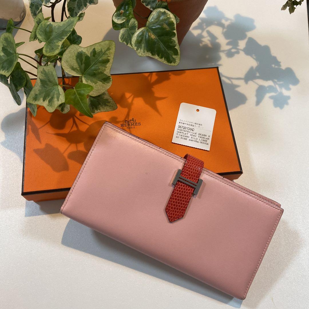 HERMES エルメス 注文 べアンスフレ ローズサクラ ブーゲンビリア 限定