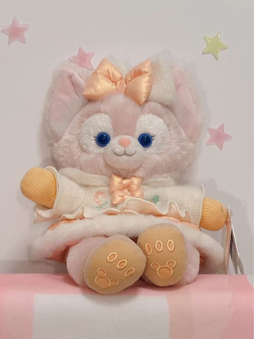 【お顔厳選】新作　上海ディズニー　冬限定リーナベルぬいぐるみSSサイズ