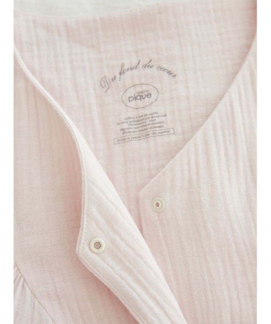 ジェラートピケ　マタニティガーゼワンピース　gelato pique 授乳服