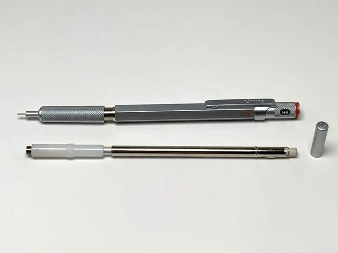 ロットリング 600 旧型 廃番 廃盤 0.5mm シルバー