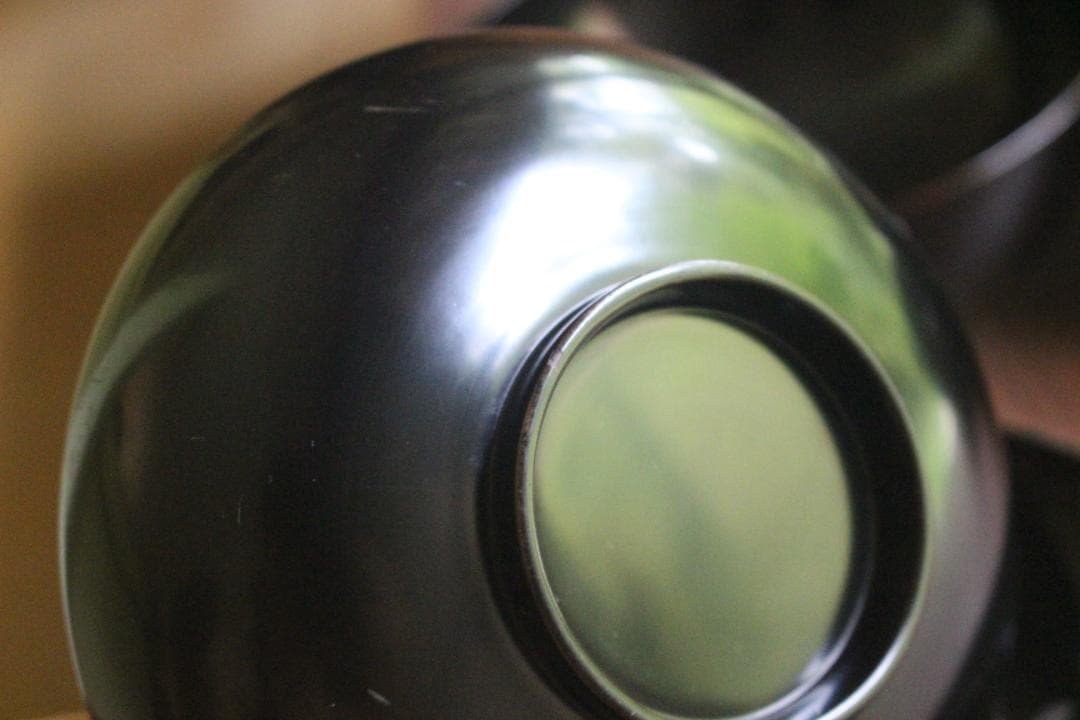 小傷有！時代黒漆に極上草花蒔絵の映える煮物椀5点（検輪島塗京塗蒔絵椀雑煮椀