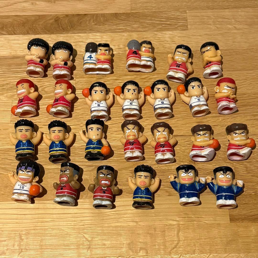 当時品】スラムダンク 指人形 26体セット ソフビ SLAM DUNK