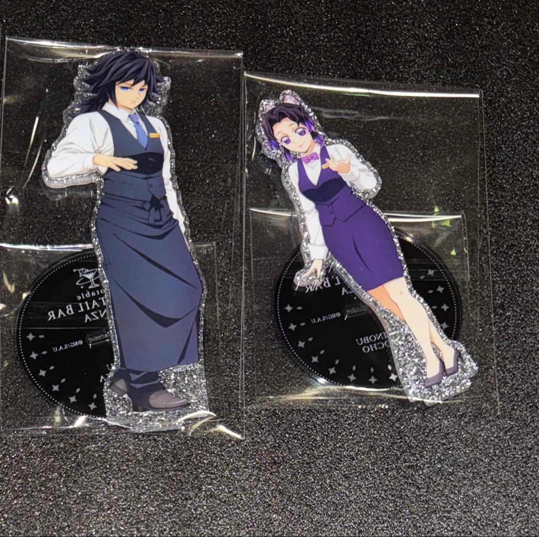 鬼滅の刃 両面アクリルスタンド モクテル MOCKTAIL 胡蝶しのぶ 冨岡