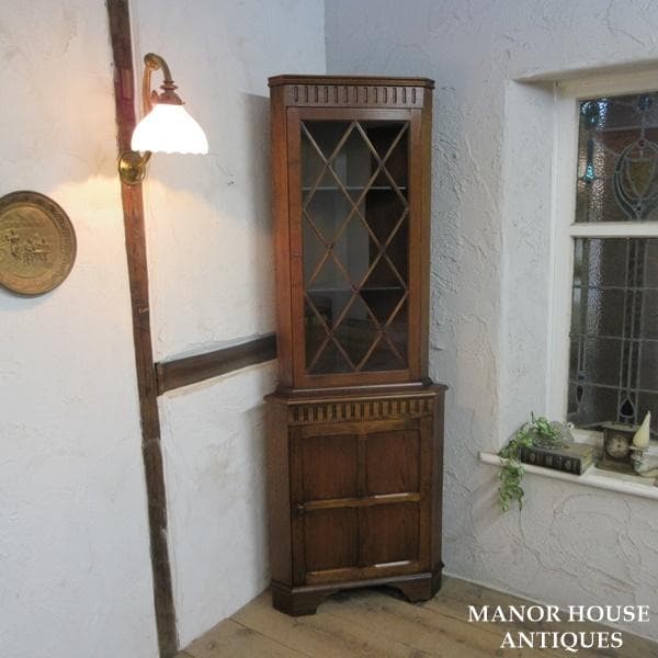 イギリス アンティーク 家具 コーナーキャビネット 飾り棚 英国 6958d イギリス アンティーク 家具 コーナーキャビネット 飾り棚 英国 6958d