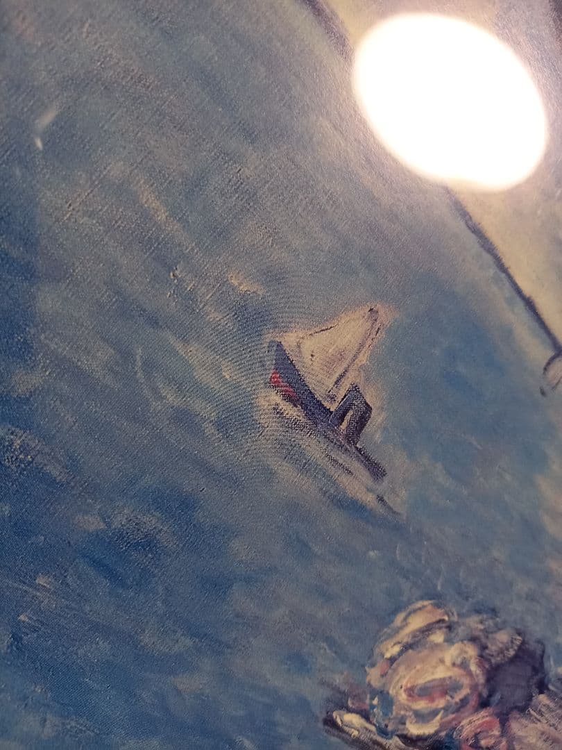 カシニョール フランス 製作 ヴィンテージ レガッタ ポスター ホワイト