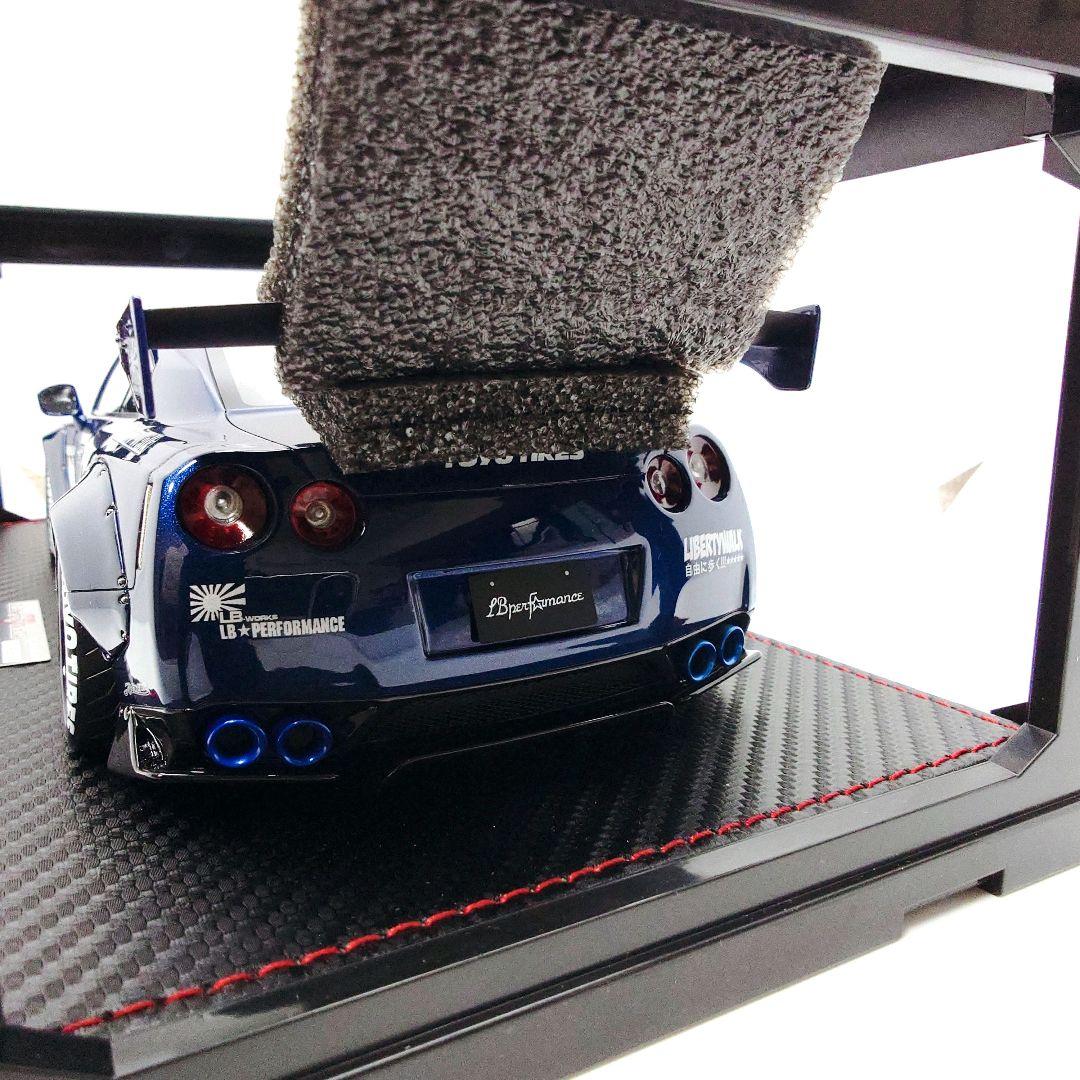 1/18イグニッションモデル リバティーウォーク ブルーメタリック