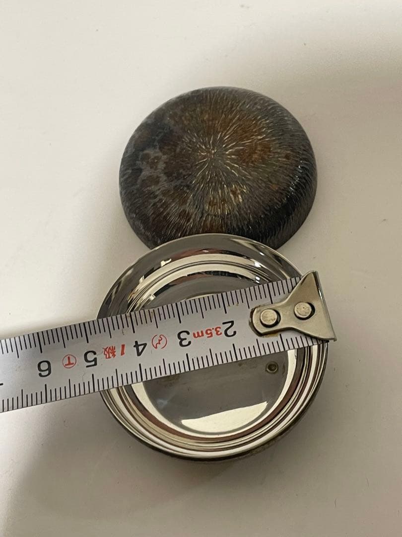 純銀 香合 小物入れ 約39g