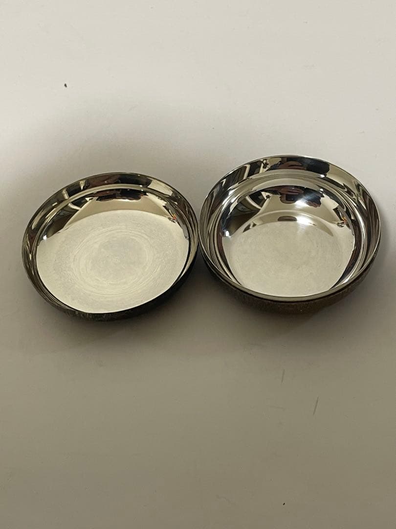 純銀 香合 小物入れ 約39g