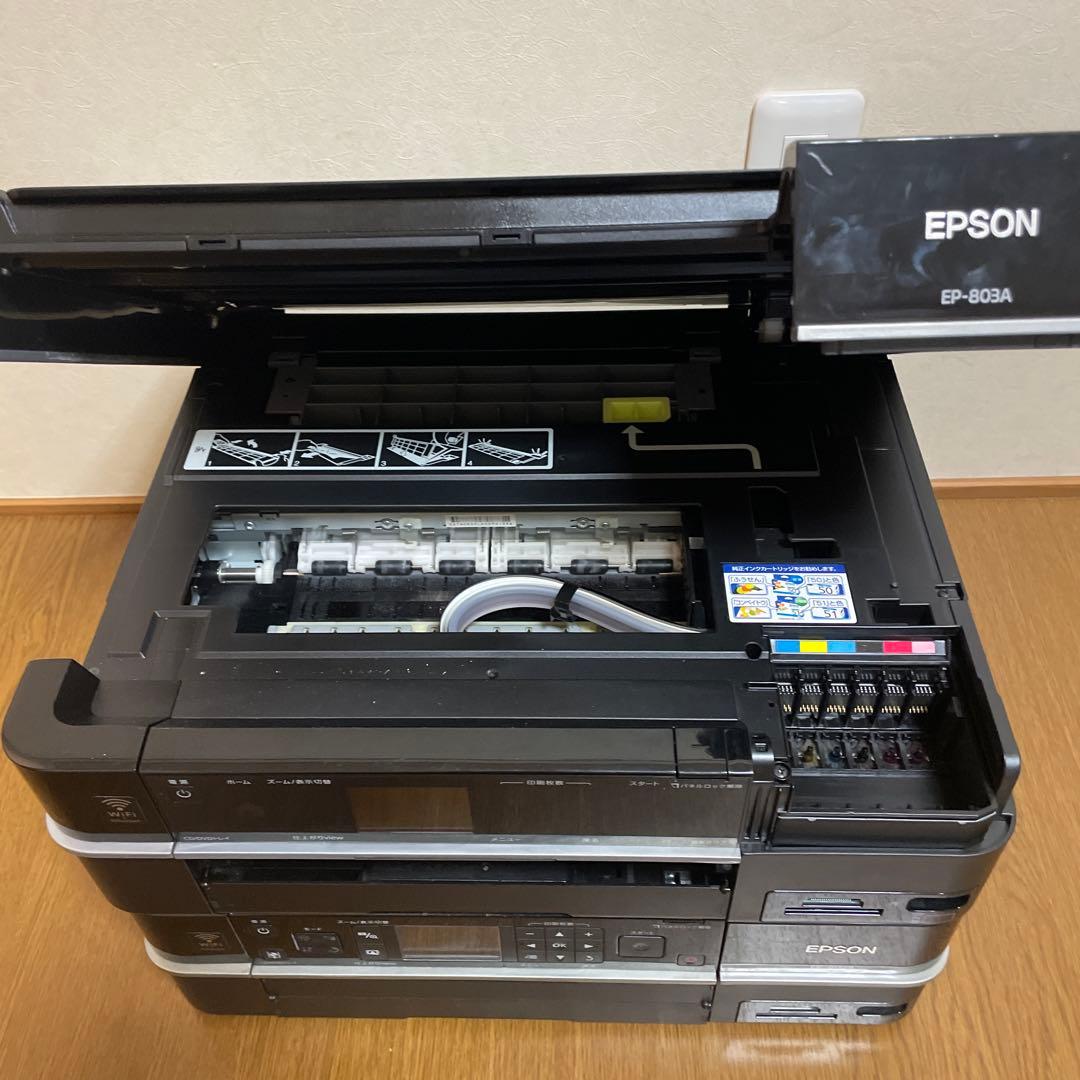ジャンク】EPSON EP-803 EP-802 インクジェットプリンター - メルカリ