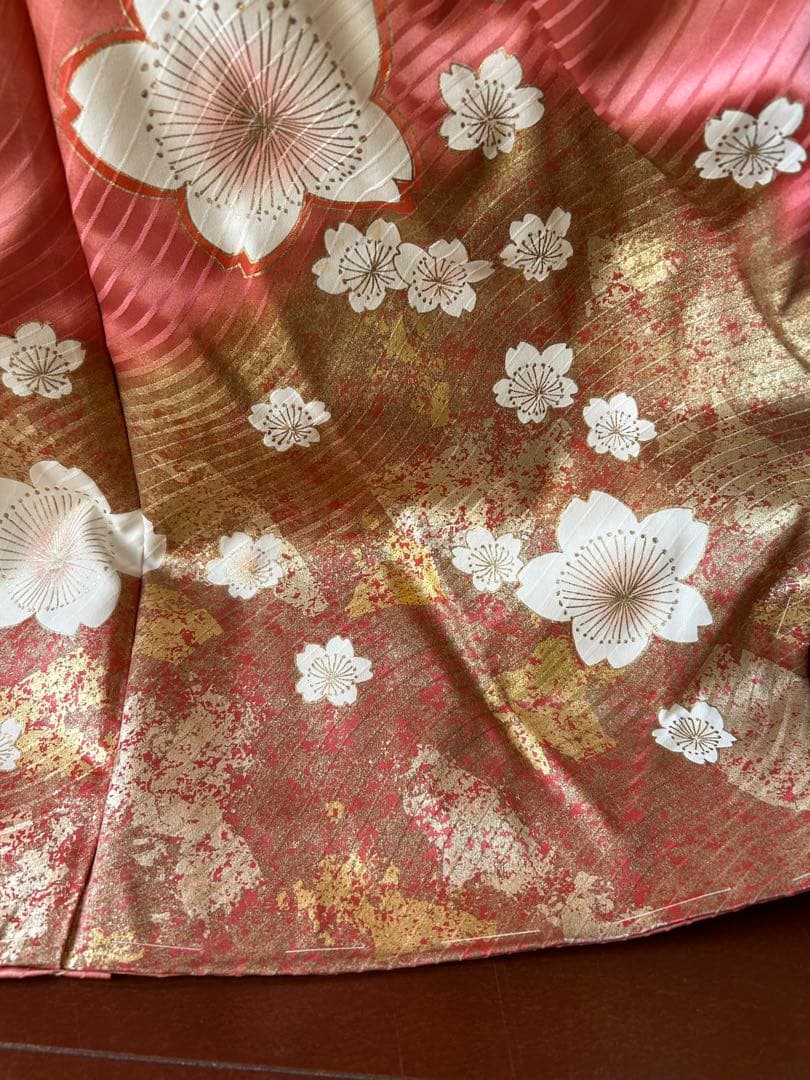 美品 振袖フルセット トールサイズ 160〜170cm 梅・桜・毱・古典柄 裄長