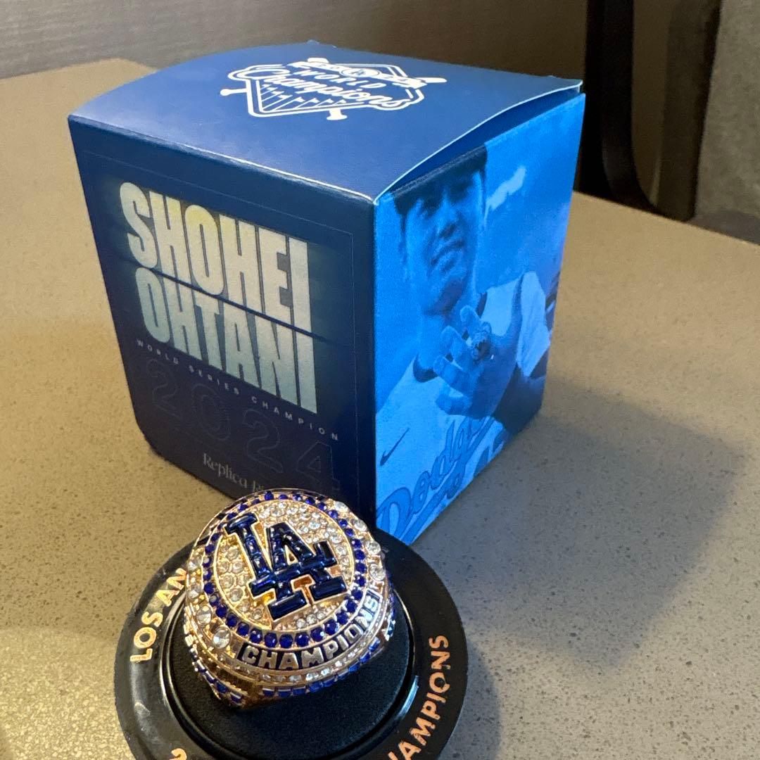 2025 8/6 限定ドジャースタジアム記念品 大谷翔平 チャンピオンリング