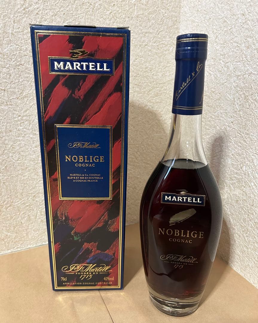 ブランデー MARTELL NOBLIGE COGNAC 700ml Cognac Martell Noblige, with box, 700 ml Martell Noblige, with box