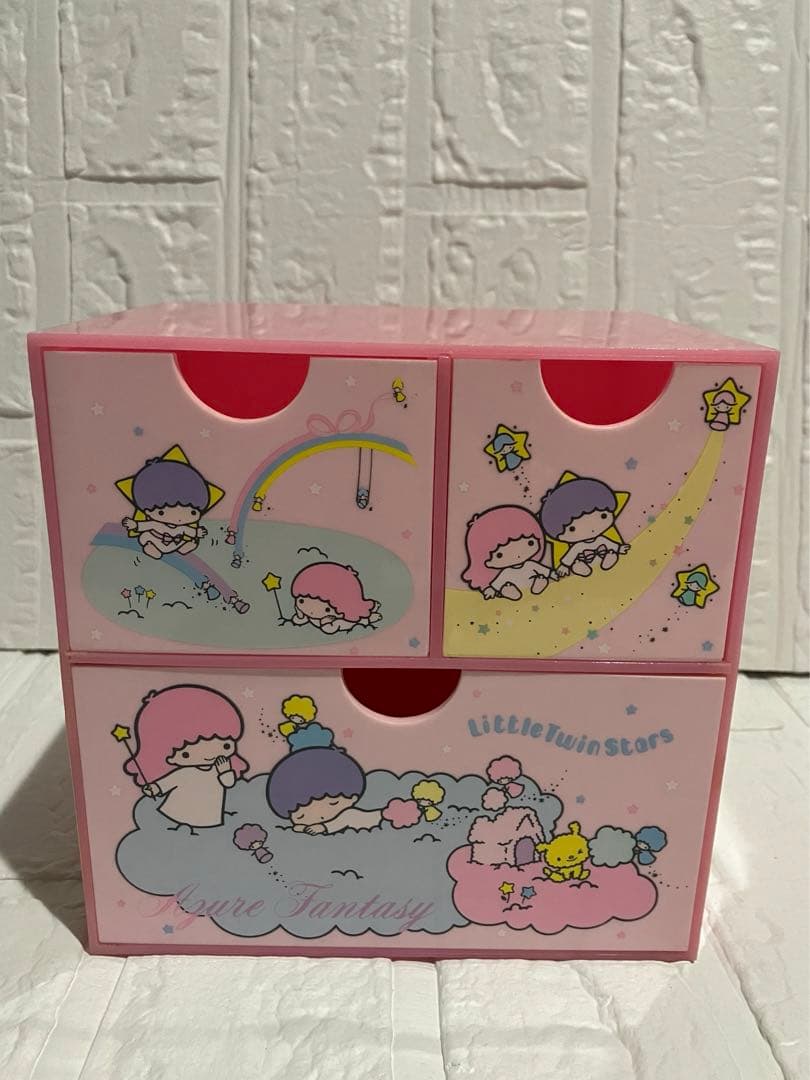 サンリオ キキララ チェスト 小物入れ 1976年 収納 リトルツイン