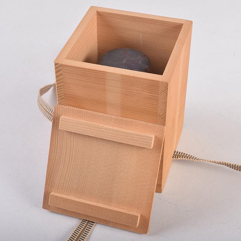 茶道具　常滑焼　小西洋平作　窯変火襷　茶壷　共布共箱　M　R8873