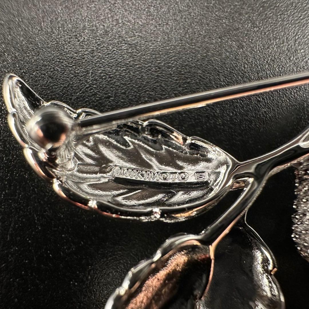 極美品✨ MIKIMOTO ミキモト パール ブローチ どんぐり 希少 1352