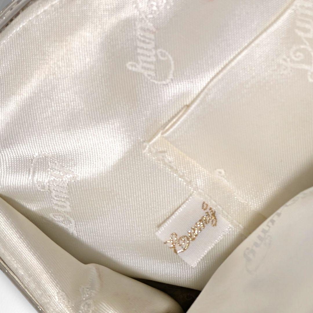 【美品】Lumy Hashimoto ルミー はしもと ビーズバッグハンドバッグ