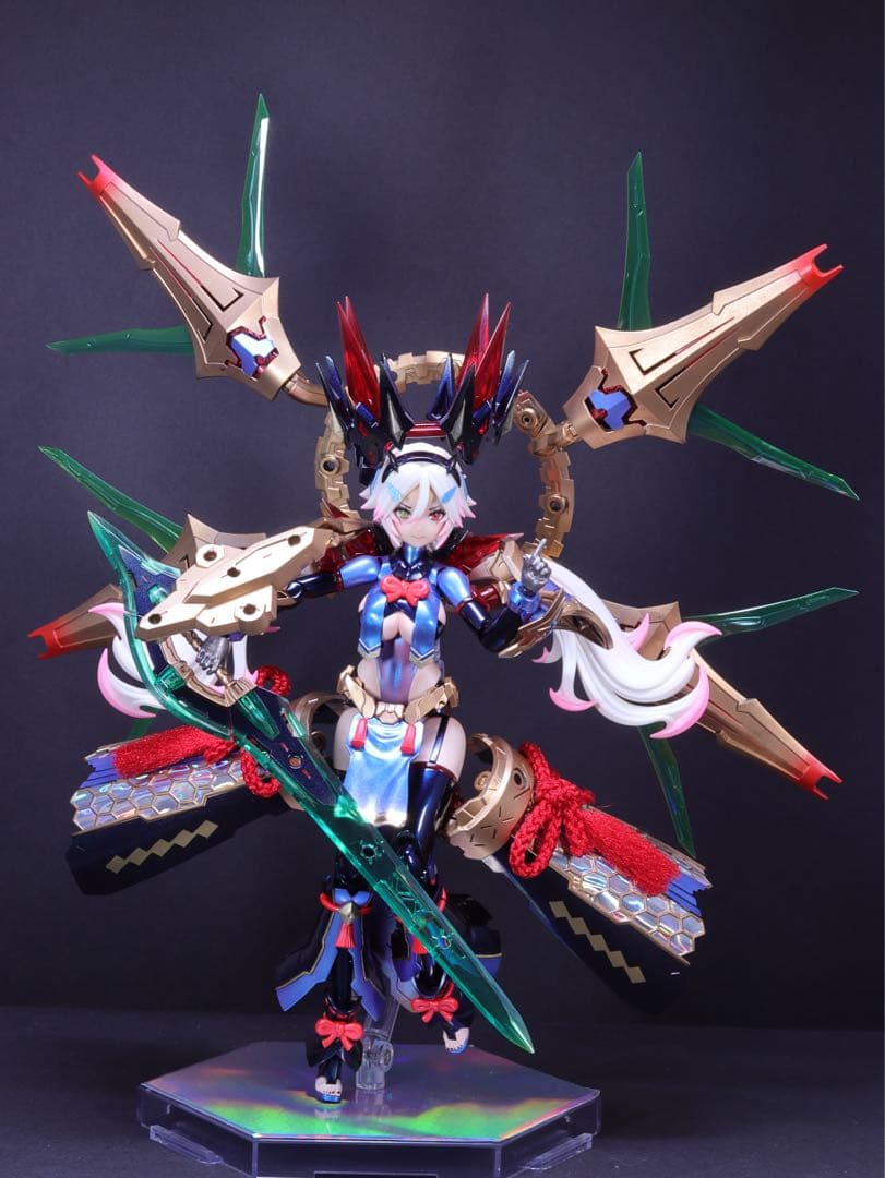 メガミデバイス　スサノヲレガリア　塗装済み完成品　素体付き Amazon | 壽屋(KOTOBUKIYA) メガミデバイス 皇巫 スサノヲ レガリア