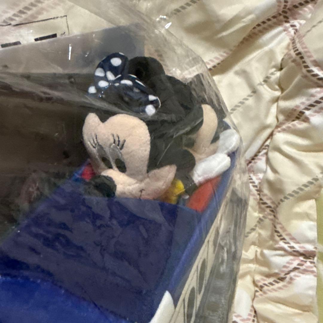 新品未開封】香港ディズニーMTRコラボミッキー＆ミニー ぬいぐるみセット