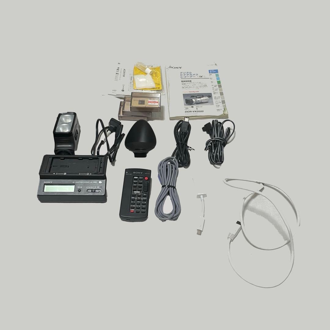 美品　SONY DCR-VX2000 動作品 豪華セット