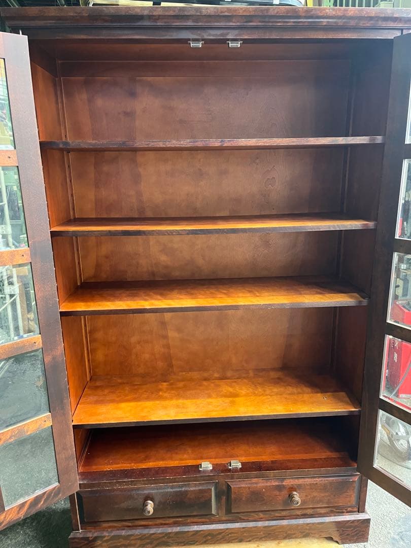 北海道民芸家具 アンティーク レトロ 和モダン 本棚 書棚