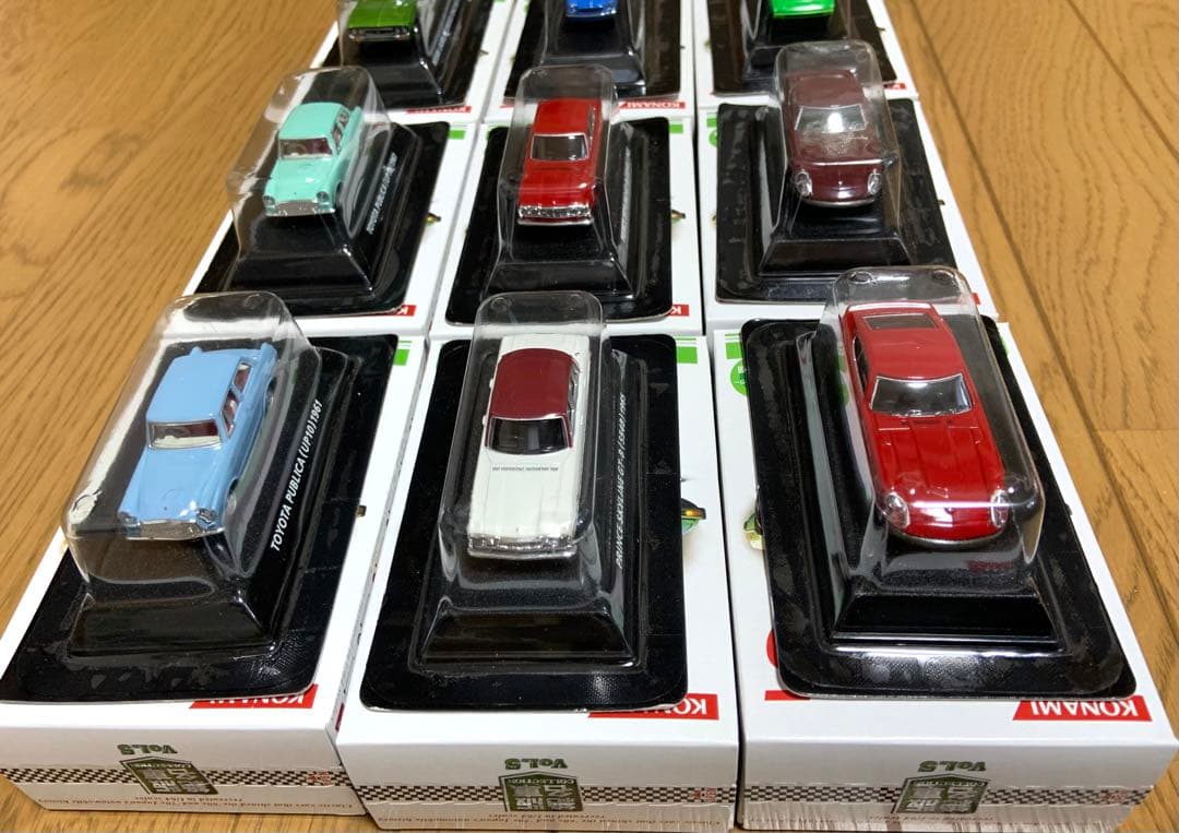 コナミ　絶版名車コレクション Vol.5　6車種・12点コンプリートセット