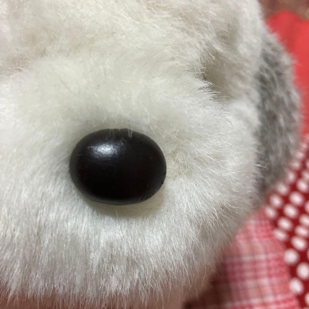 レトロぬいぐるみ犬うめ吉ぬいぐるみ　お座り犬　レトロ