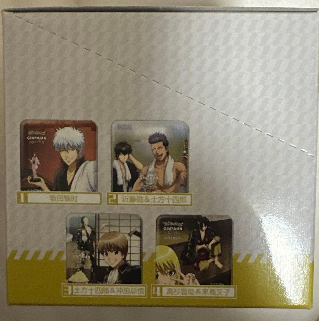 銀魂 くつろぎコレクション ～自撮～ スクエア缶バッジ コンプセット