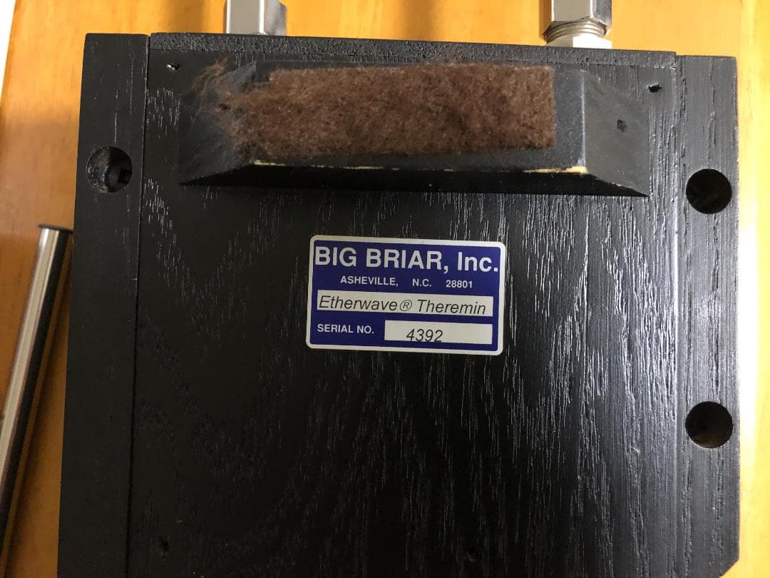 テルミン Big Briar Etherwave 完動品 純正電源アダプター付き