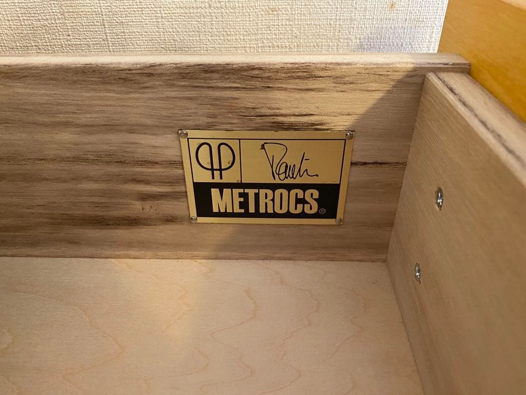 新品展示のみピエールポラン机デスクMETROCS定価209,000円無印イームズ