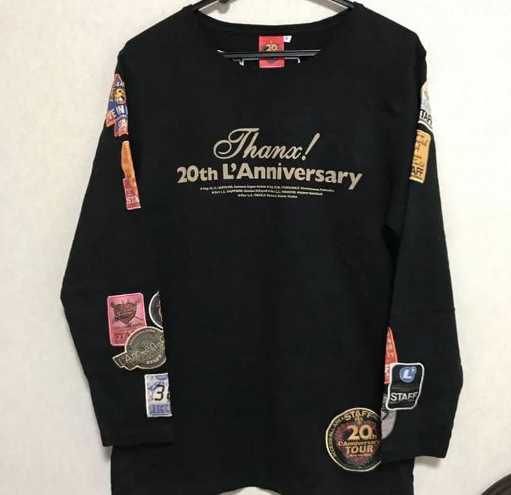 未使用品 ラルクアンシエル ロンT 20th L'Anniversary