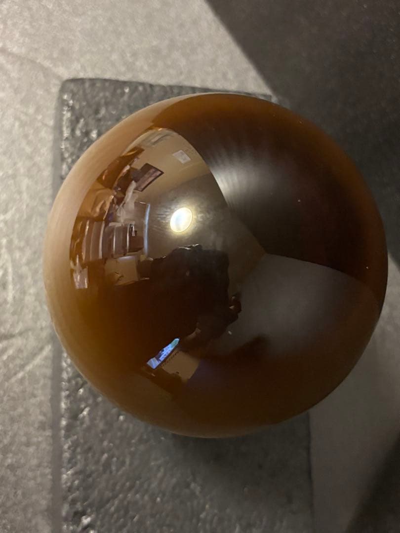 超特大キャッツアイ猫目石球(玉)開運パワーストーン！9.5cm